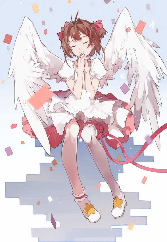 木之本桜の可愛らしい姿